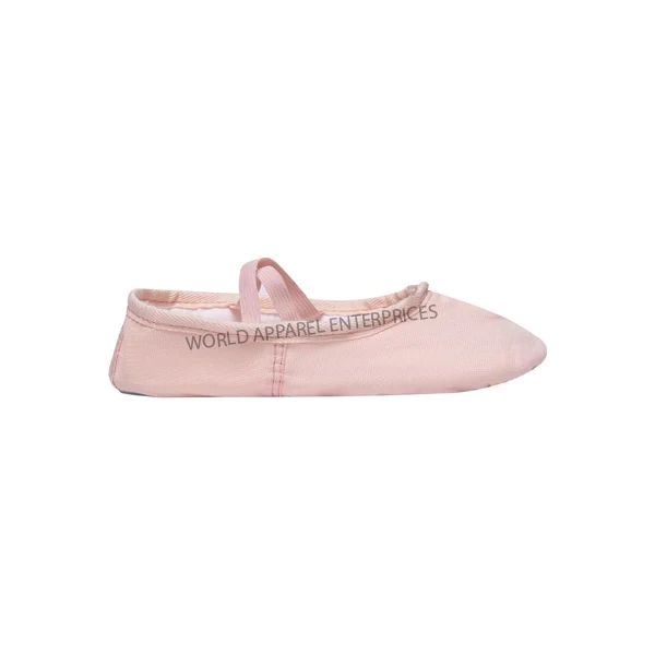 Hot Selling Canvas Ballet Shoes For Girls Adult Wear pink canvas ballet shoes