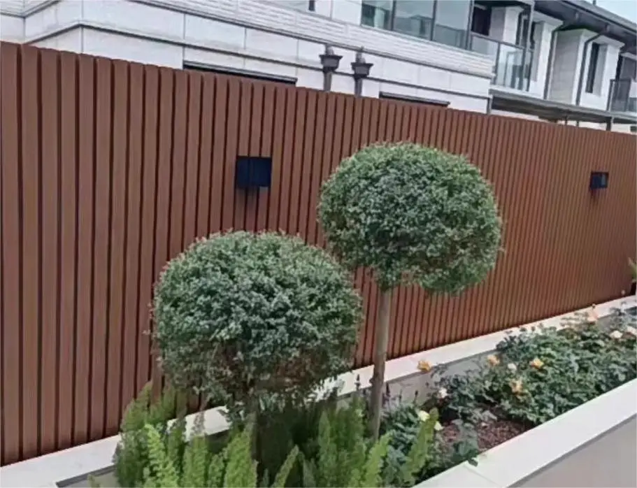 Good price high quality exterior WPC wall cladding outdoor great wall panel 3D wood grain wall board