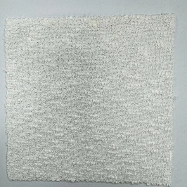 Double sided football jersey cotton slub polyester elastane fabric