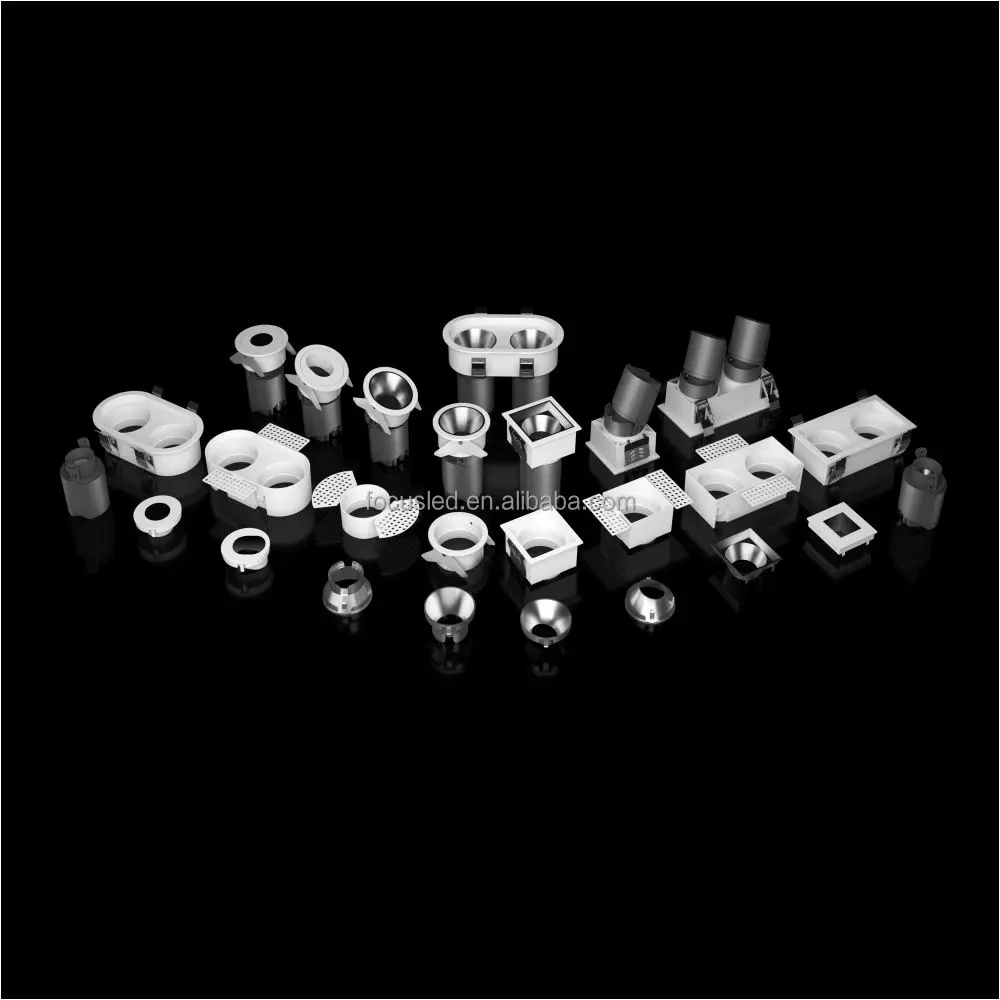 7W trim recessed waterproof down light for hotel downlights wall washer recessed downlight hotel spot light fixture