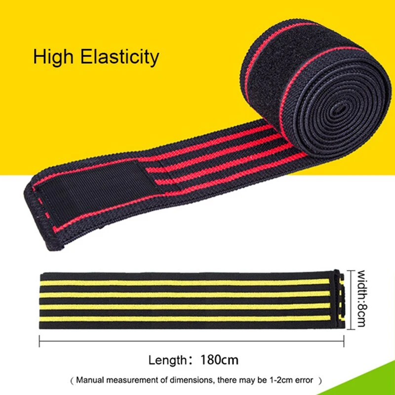 Weightlifting Elastic Bandage Knee pad knee protector Protective Gear Knee Wraps Support Pad Fitness Basketball Volleyball wraps