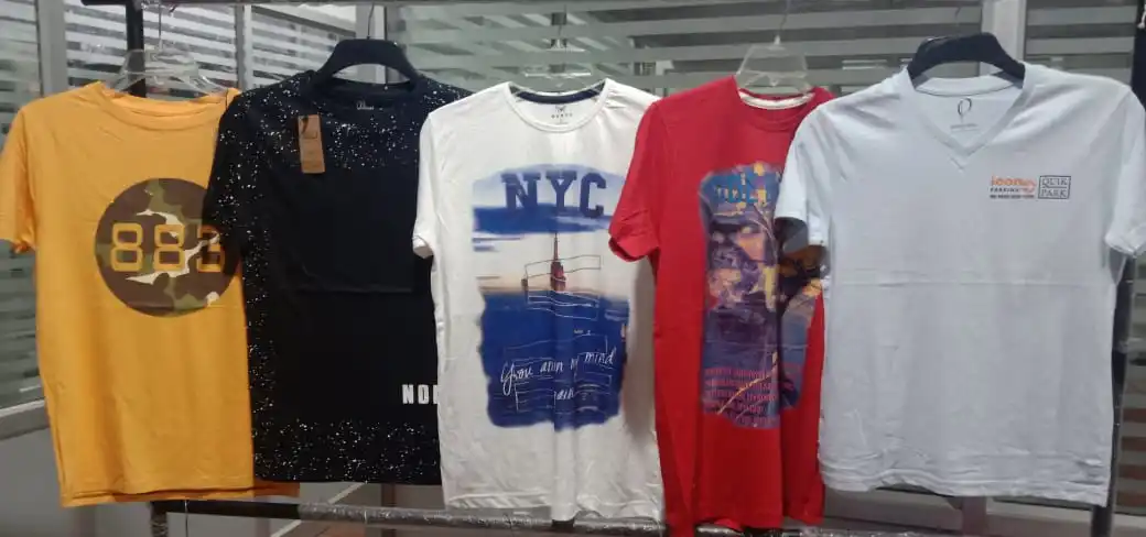 Fashion factory 2024 wholesale embroidery mens designer silk screen Automatic machine printed round neck t-shirt