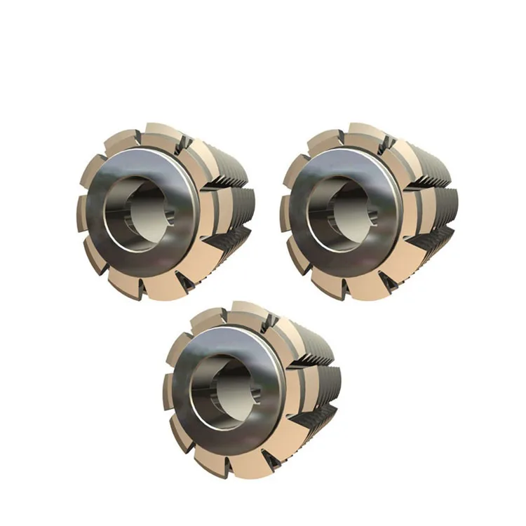Factory Customized High Speed Gear Hob Cutter with Tin Tian Coating High Quality HSS Gear Hobbing Cutters