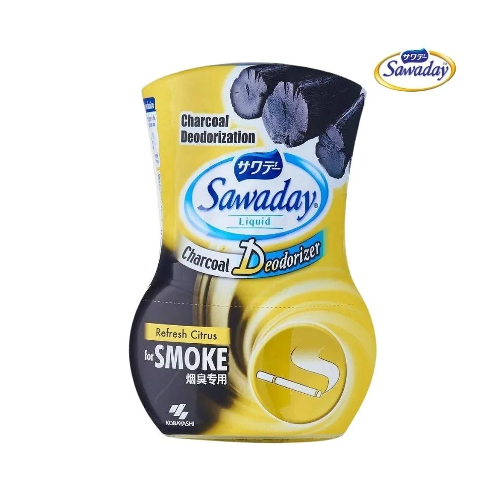 Home Solid Sawaday Charcoal Room Deodorizer Smoke with 350ml Large Size Bottle To Keep The Environment Scented and Comfortable
