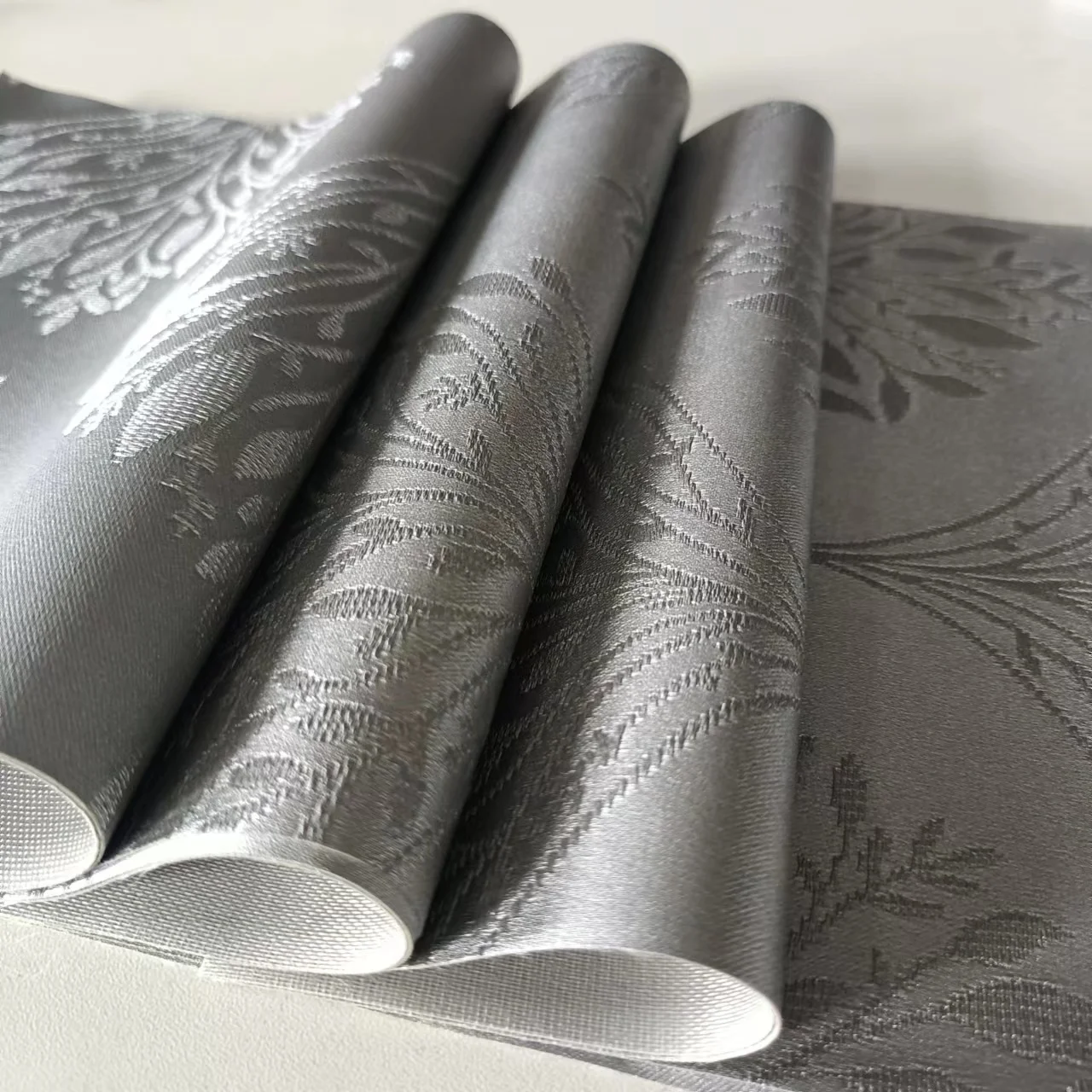 China Style pattern Artificial leather customized Decorative Imitation backing fabric for decorate 0.35mm