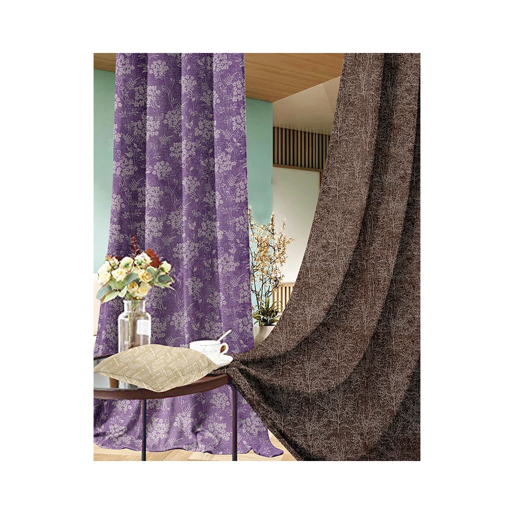 Hot Sale Cotton Fabric Home Decor Curtain Luxury Window Curtains For The Living Room