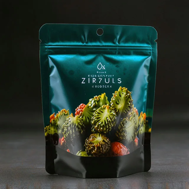 Custom Logo Packaging 1oz 28g / 7 gram / 4x5 inch 3.5 g Edible Candy Ice Cream Smell Proof Zipper Mylar Plastic Bag