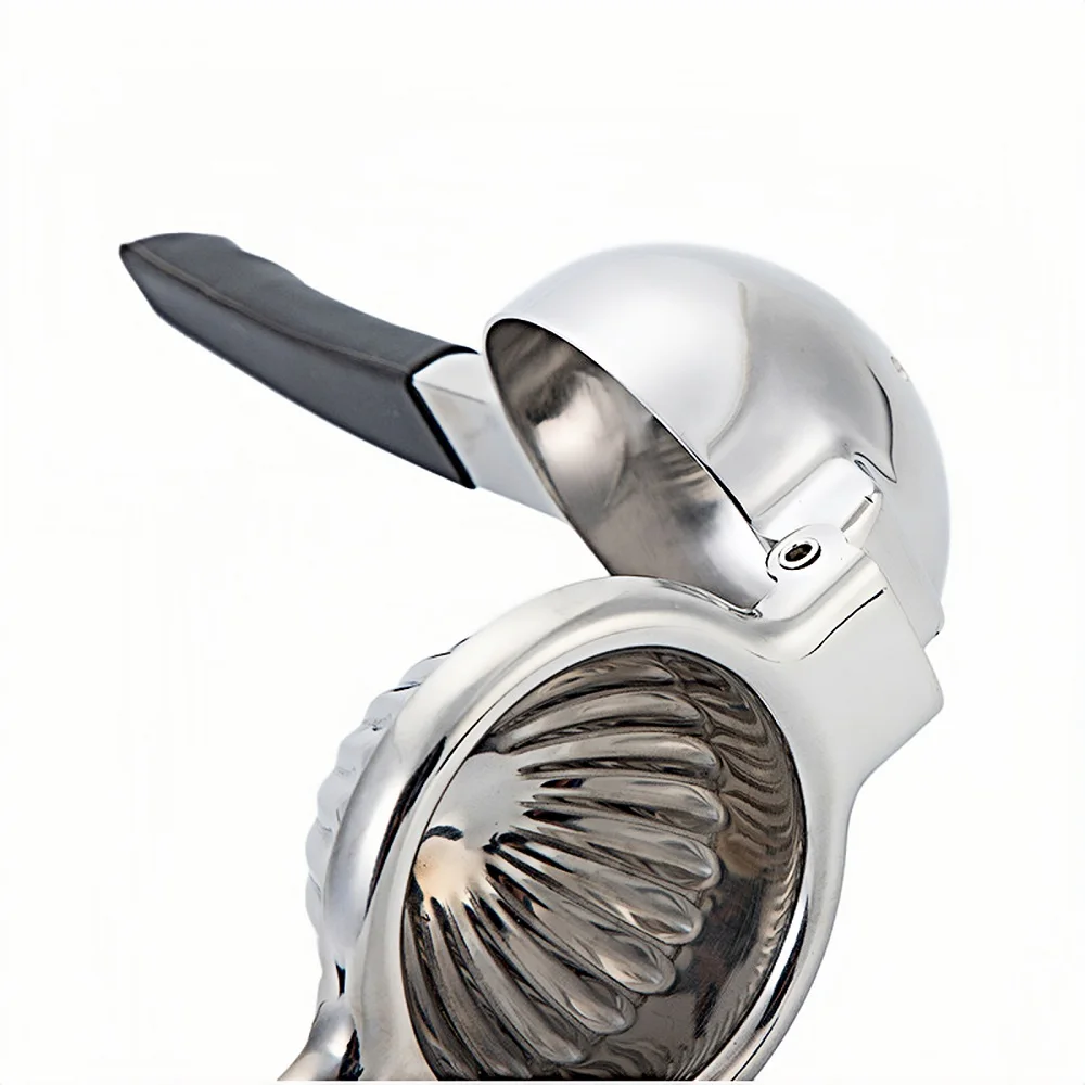 Large Manual Press for Lemons, Oranges, and More - Portable & Easy to Clean - Stainless Steel Lime Squeezer & Juicer