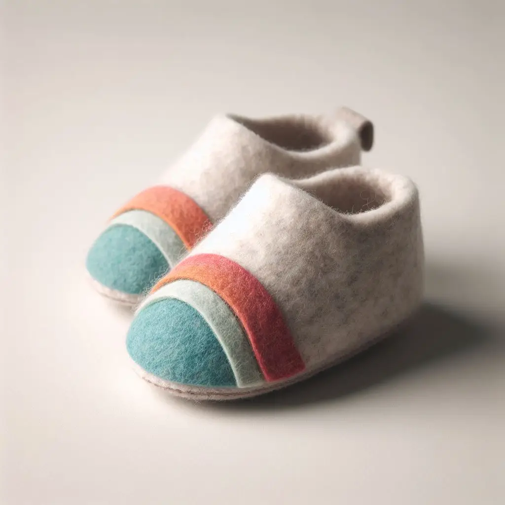 Felt Child Shoes: Natural Wool Footwear for Kids Eco-Friendly and Ethical Felt Child Shoes