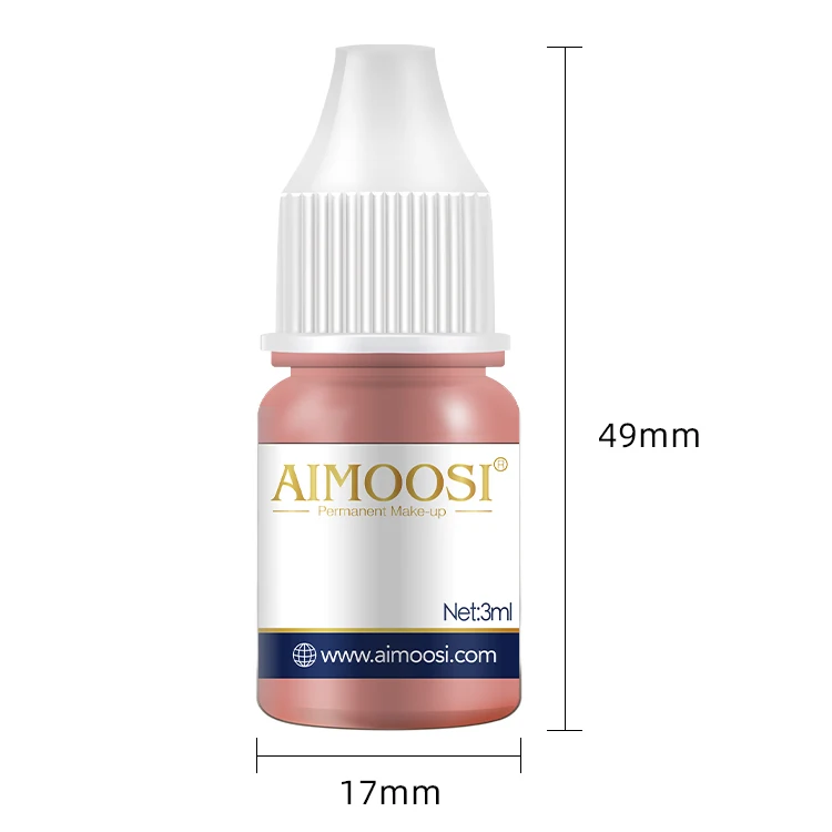 Aimoosi OEM Organic colors Micropigmentation lip eyebrow Permanent Makeup supply Pigment  Tattoo Ink Microblading Pigment