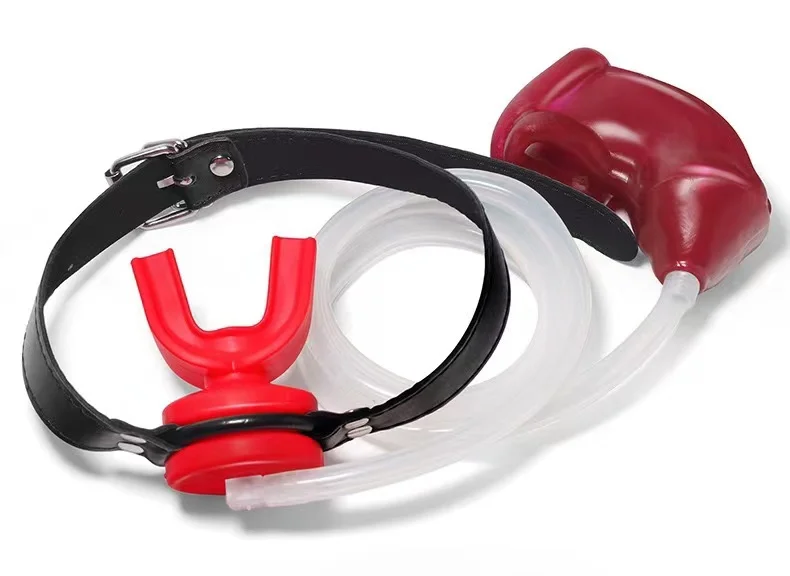 sex toy girls for master slave toilet slave to train gold holy water and deep throat urine filling silicone urinal mouth plug