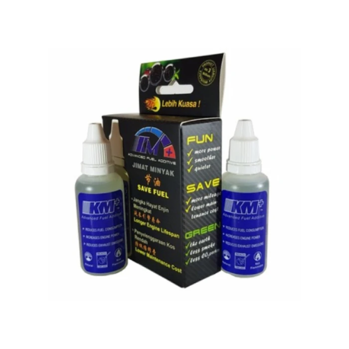 Top Selling KM+ Advanced Fuel Additive Can Helps To Save Fuel Protect Fuel Pump And Injector Increase HP & Torque Smooth Drive
