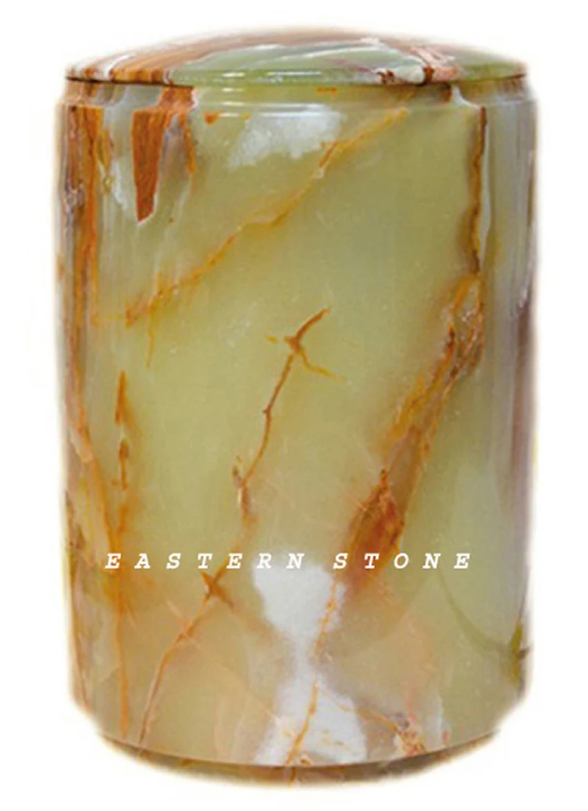 Wholesale Onyx Marble Stone Cremation and Ash Urns Direct from Factory for Funeral and Pet Use