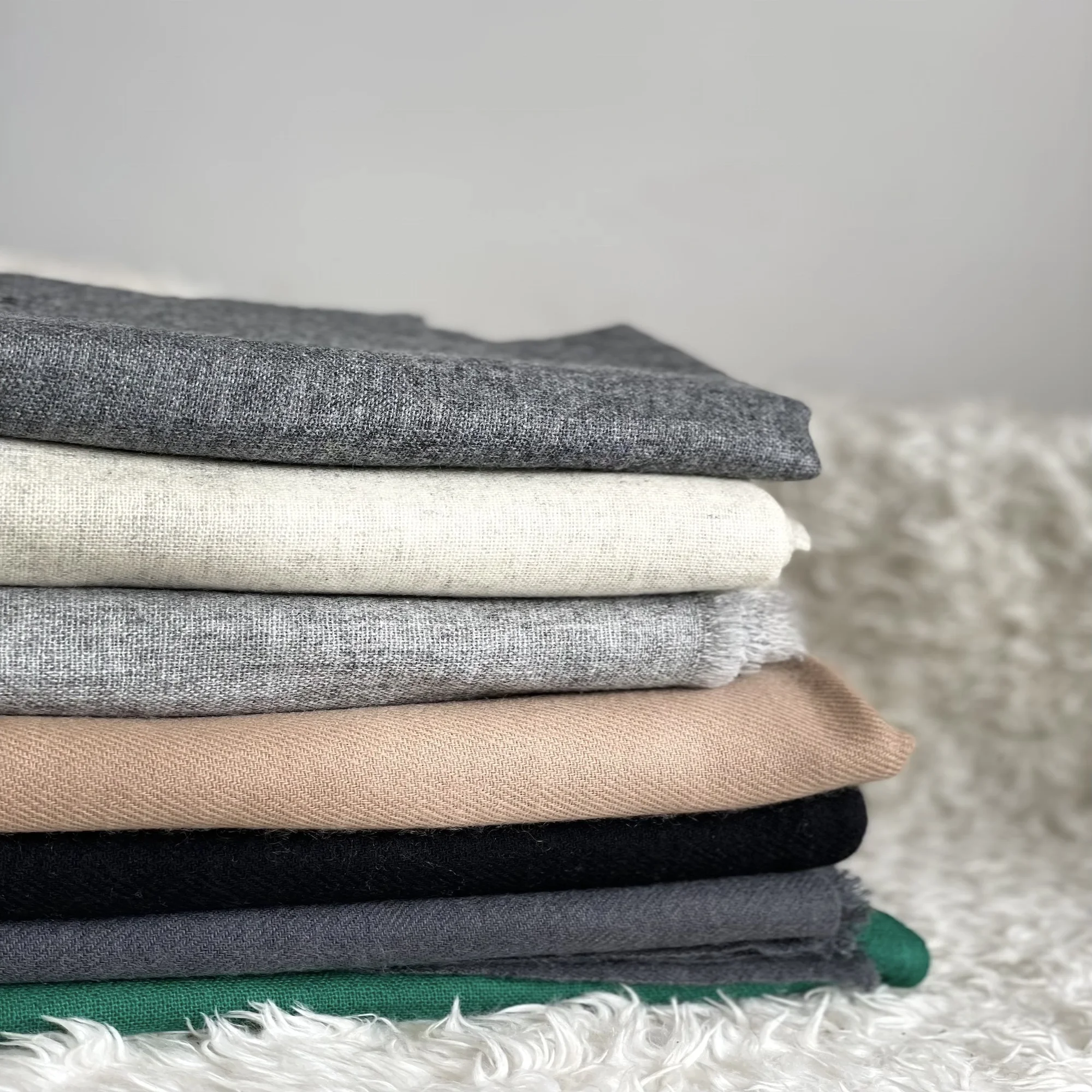 Oversized Pure Natural Solid Cashmere Pashmina Ladies Winter Warm Summer Soft Scarf New Model Casual Handwork Safe Shawl Yarn