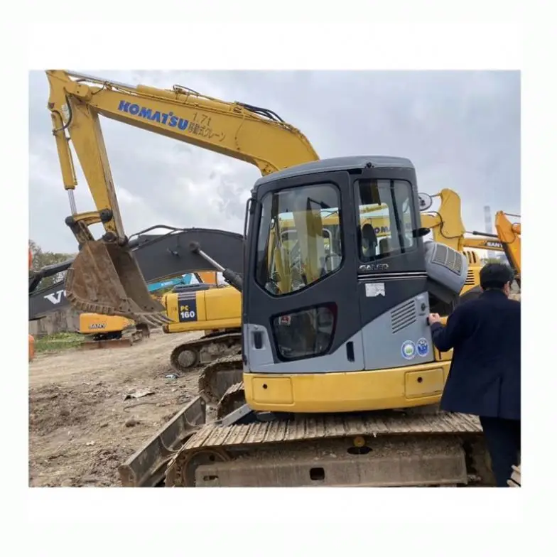 Low Price Used Pc 78 Mini Hydraulic Crawler Excavator With Cab Ce Certificate