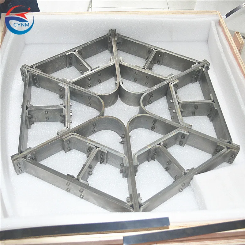 Hot zone molybdenum carrier moly rack pure molybdenum grid for vacuum furnace