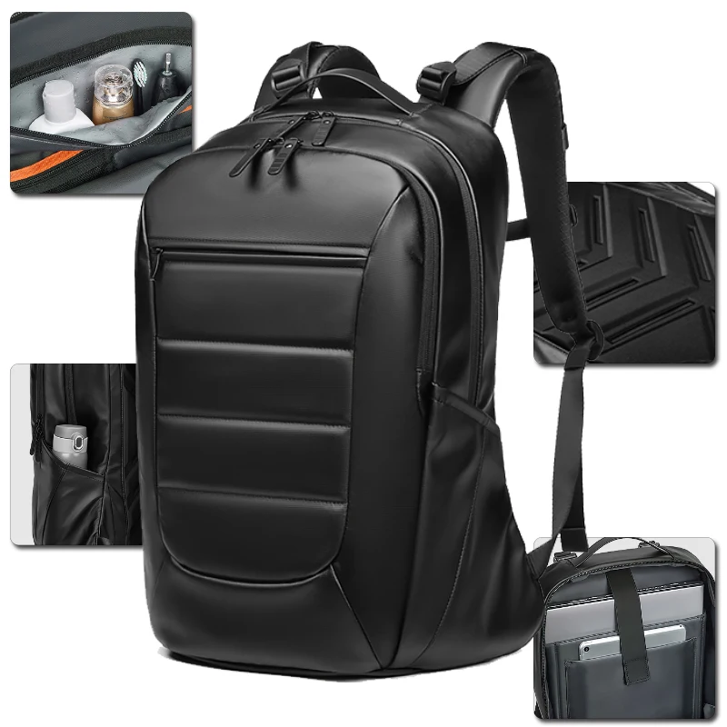 Water Resistant College Bag Computer Bag Laptop Backpack Business Durable Laptop Backpack With Laptop Padded Pocket
