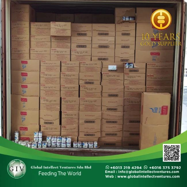 GLOBAL Full Cream Evaporated Filled milk with 2% protein for Coffee/Tea and Baking  Best products from Malaysia 390g,500g,1kg.