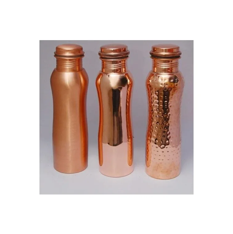 Eco Friendly New Product Ayurveda Copper Bottle Durable Pure Copper Drinking Water Bottle at Affordable Price