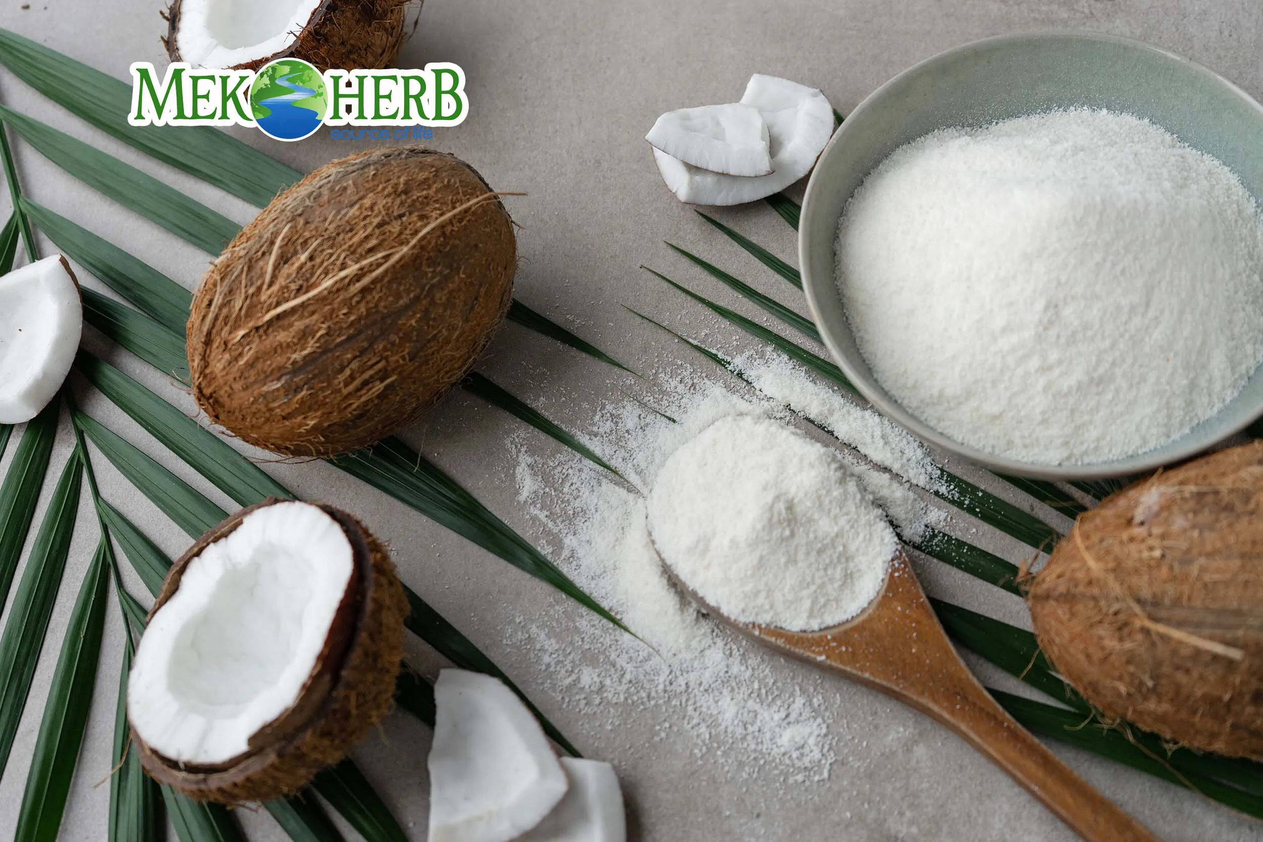 100% NATURAL  COCONUT POWDER BRAND MEKONG HERBALS VIETNAM