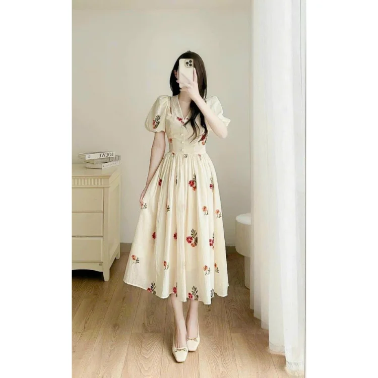 Dresses Women High Quality Sustainable For Women Beautiful Design Custom Size From Vietnam Manufacturer