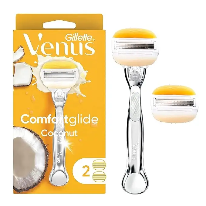 Gillette Venus ComfortGlide кокосовое плюс Олай женский набор бритв с 2 заправками