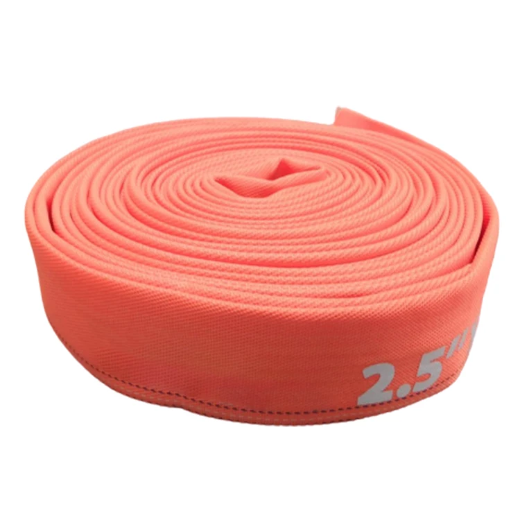 Top Quality 2.5 inch 15/20/30m fire fighting hose high pressure fire hose for sale