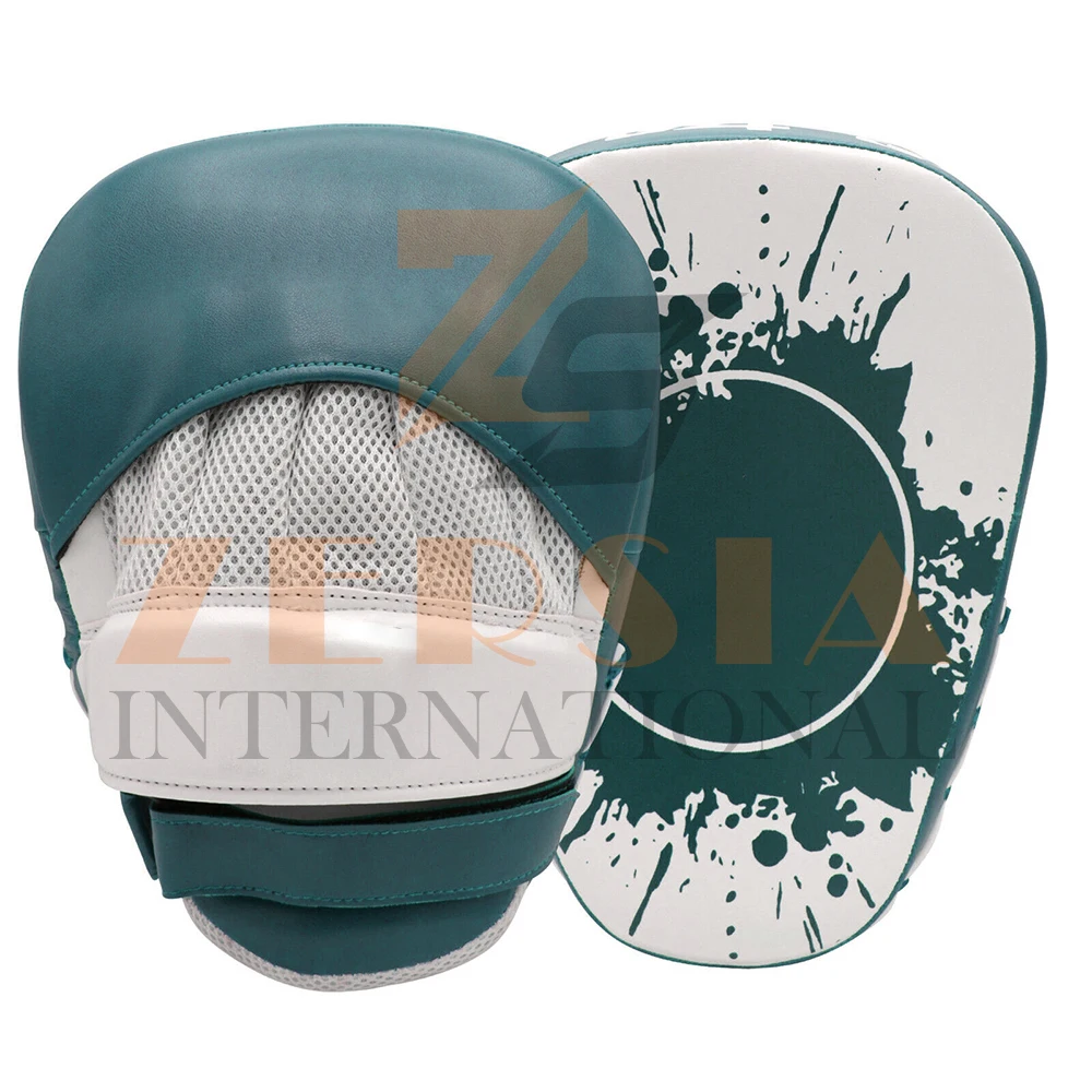 Punch Mitts, Boxing Pads Focus Mitts Pu Leather Punching Target Focus Training of Kickboxing, Karate, MMA, Muay Thai,