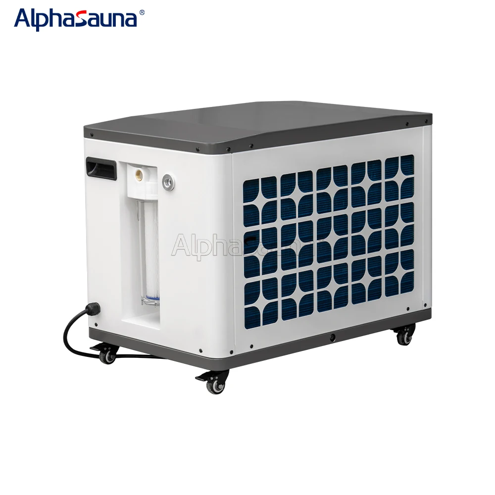 Wi-Fi Control  Ice Bath Equipment Water Cooled Liquid 220v Water Pump For Chiller 1.5 hp Water Chiller Cold Plunge Ozone Filter