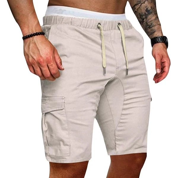 New mens casual summer wear mens athletic slim fitted simple plain comfortable casual shorts high quality for mens