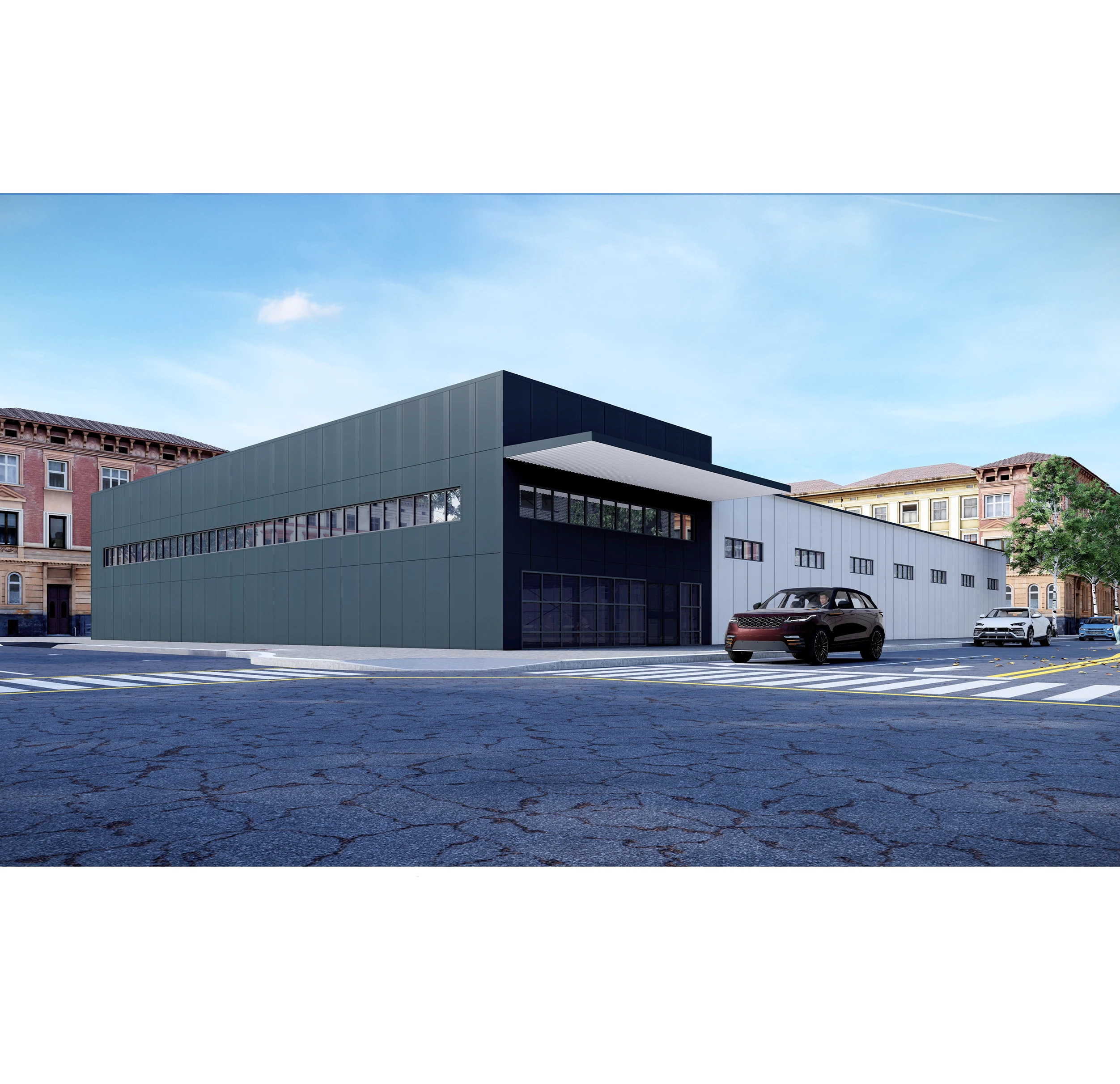 Industrial steel structure factory prefabricated warehouse workshop made in China