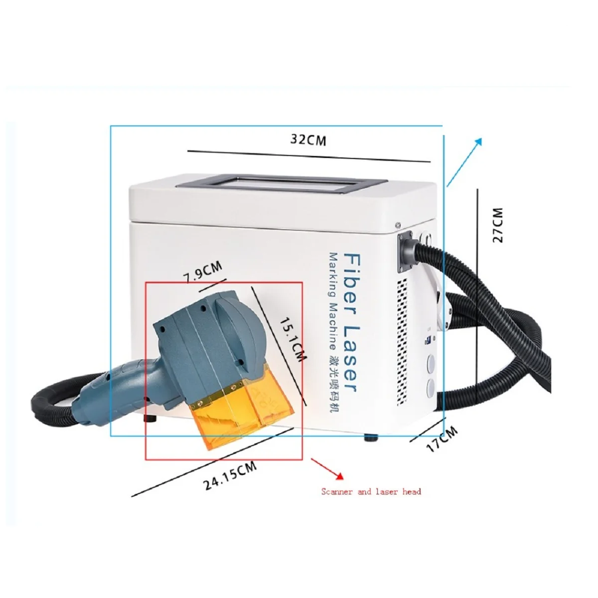 Reasonable Prices Hand Held Laser Welding For Metal Parts Weld Usable Machine Manufacture in India By Exporters