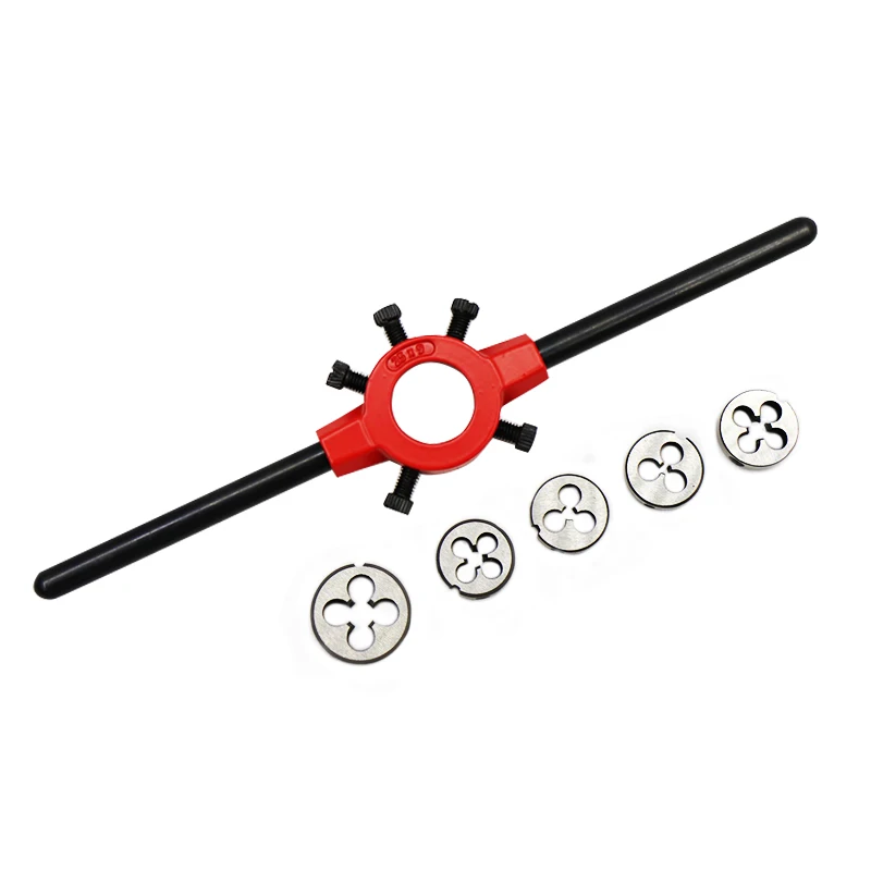 DIN225 Die stock for screw dies  external threads cutting round die holder wrench big torque high quality tool holder