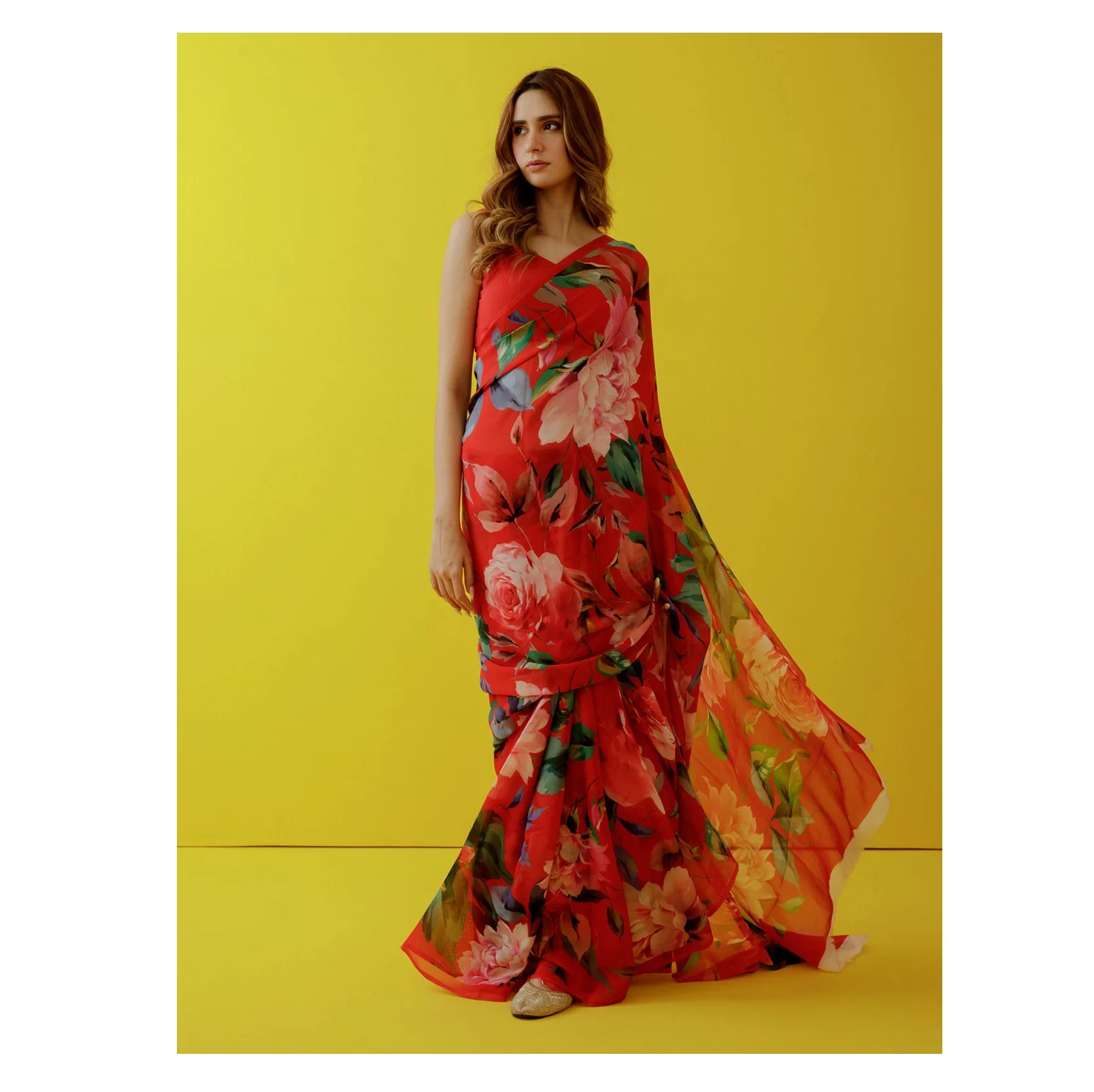 Premium Quality Indian & Pakistani Silk Printed Saree Embrace Traditional Beauty for Weddings and Festivals for Export