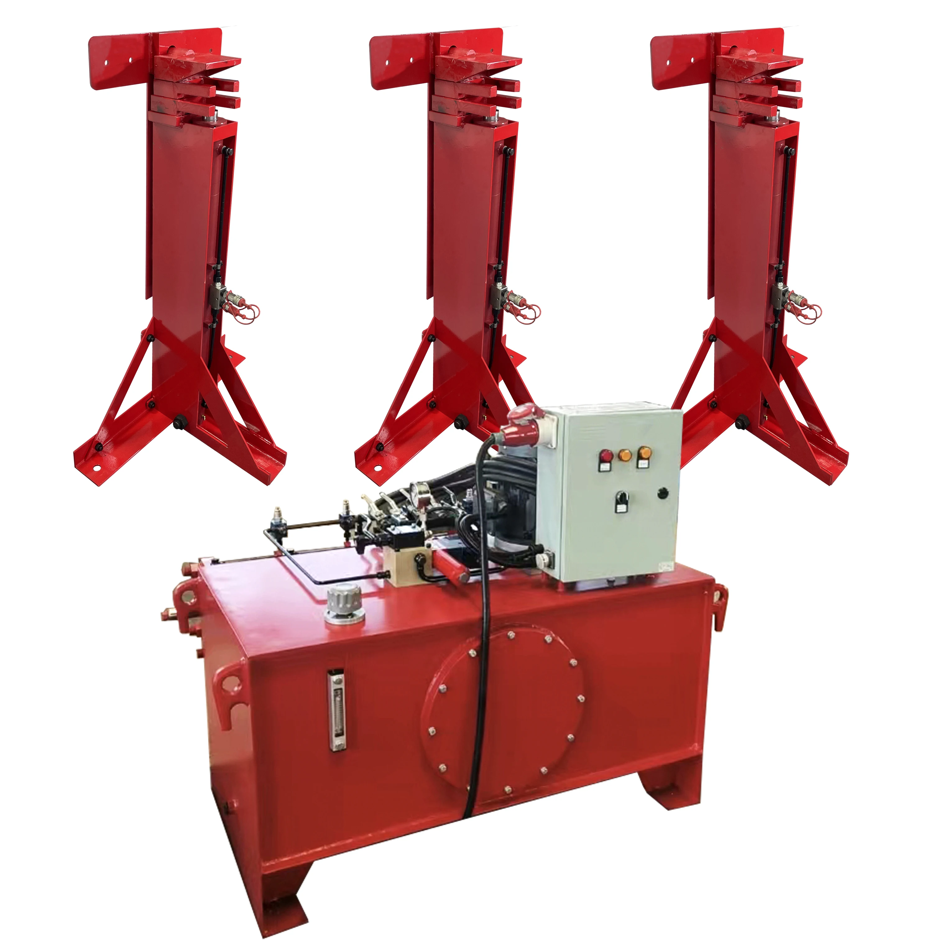 Stock Available Simple Piston 2.4m Type Tank Hydraulic Lifting Jack Lifting Jacks For Grain Silo