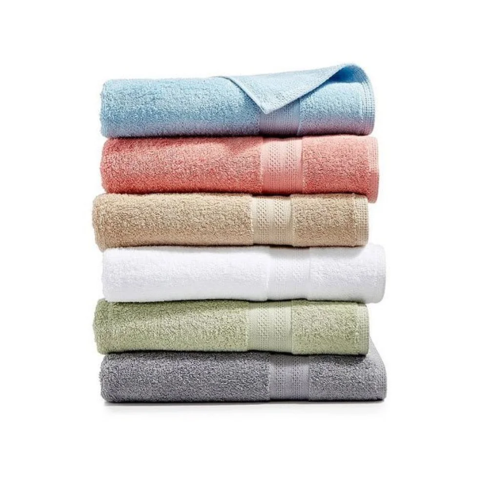 Factory Manufacturer From Pakistan OEM Solid Color Cheap Price Hot Selling Customized Bath Towel With Your Logo Design