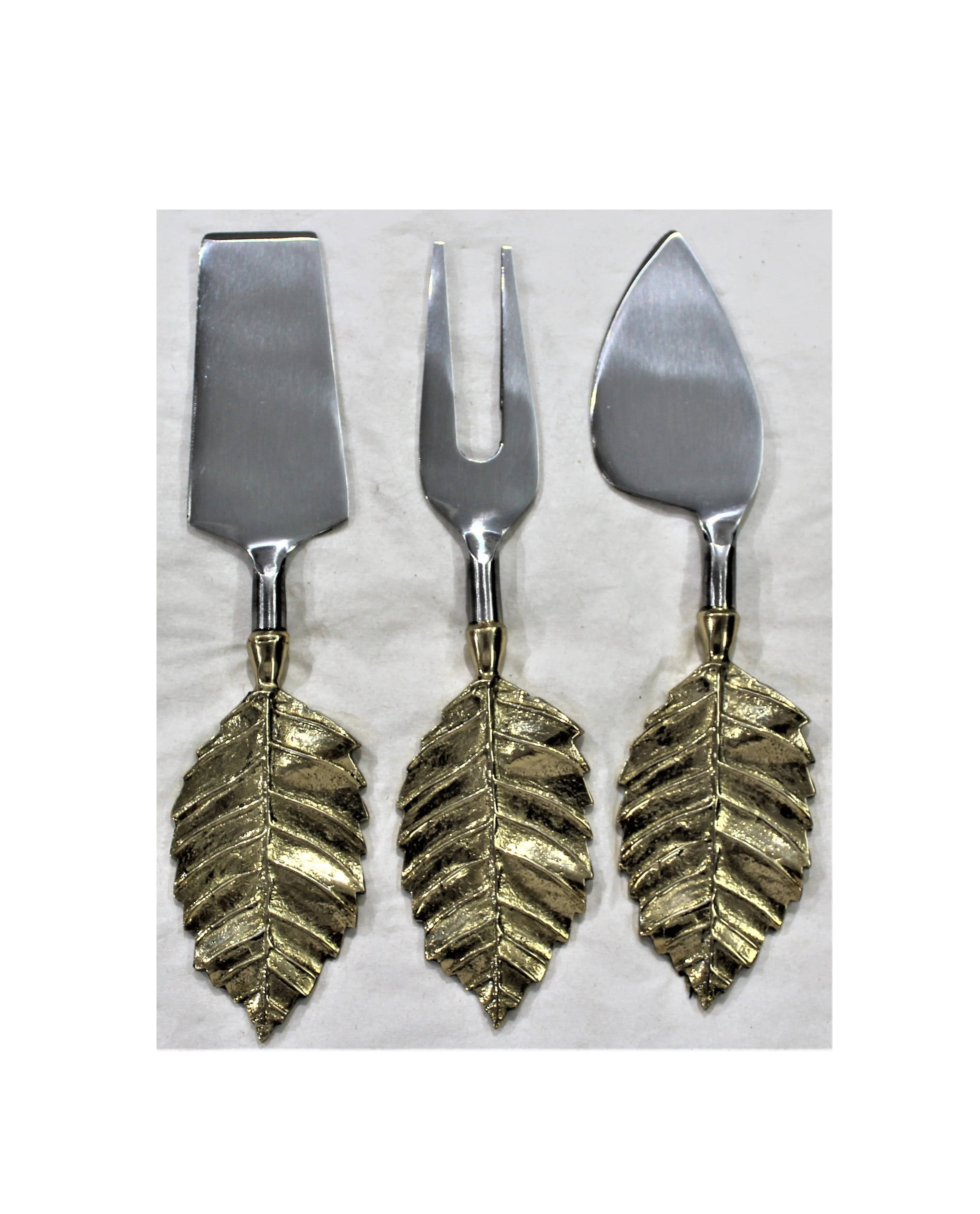 Creative Golden Brass Branch Handle Cheese Knife Cutter Tool Home Hotel Kitchen Use Accessories Fruit Vegetable Slicer Set