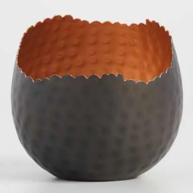 Metal Aluminium Golden Bowl High Quality Flower Bowl Best Selling Center Table Candy Bowl High Quality