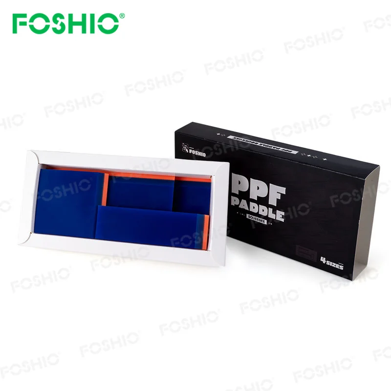 Foshio Car Wrap Squeegee Window Tint Tool 70 D/ 80D Ppf Squeegee Tools 4Pcs Set