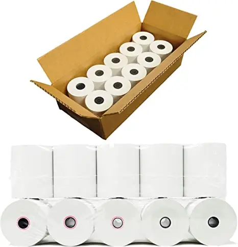 quality 80x80mm cash register paper blank thermal paper roll