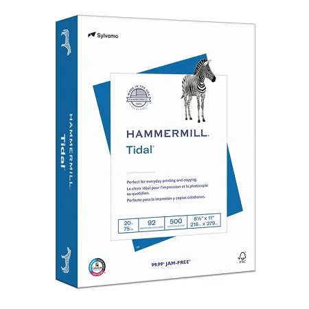 Hammermill Copy Plus Copy Paper, 92 Brightness,8 1/2 x 11, White, 500 Sheets