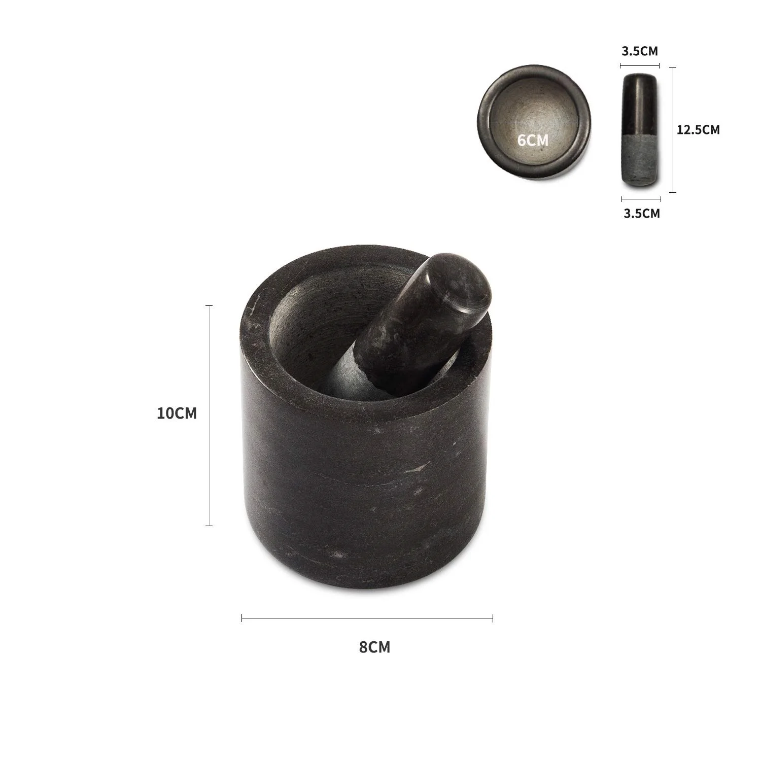 Mortar and Pestle Low Priced White Marble Mortar Pestle Bowl Unique Stone Handicraft Garlic Grinder Sale Spice Tool Kitchen