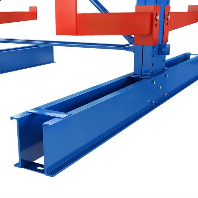 Technical Lateral Forklift Steel Storage Warehouse Cantilever Rack