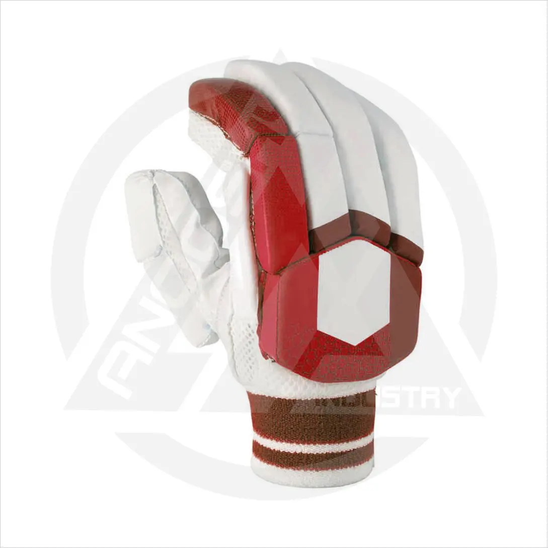 High Quality Customizable Cricket Batting Gloves Full Color and Size Design Made of Leather OEM Options