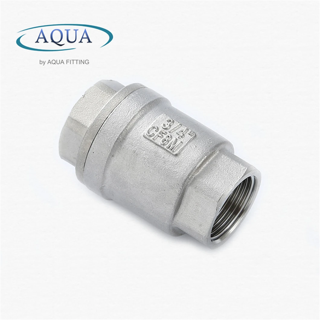High quality Stainless Steel Lift Type 3/4 Inch Non Return Check Valve Ss 304 316 Stainless Steel Check Valve