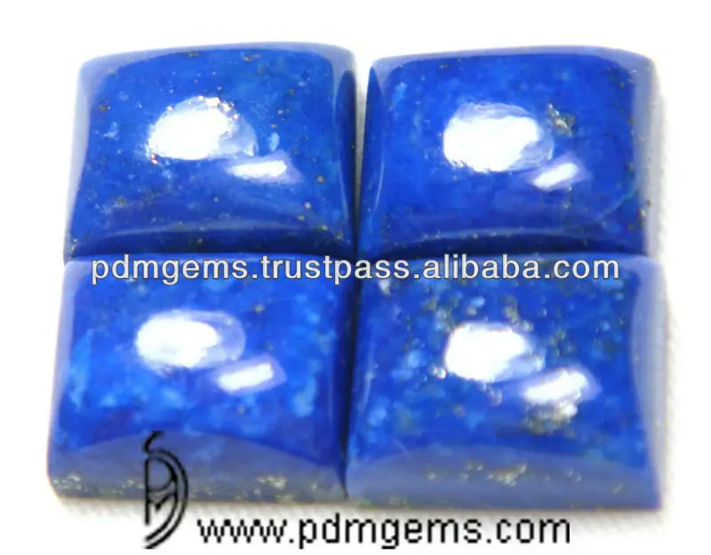Синий Лазурит квадратная форма кабошон Гладкий свободный драгоценный камень свободного размера высокое качество натуральный Камень