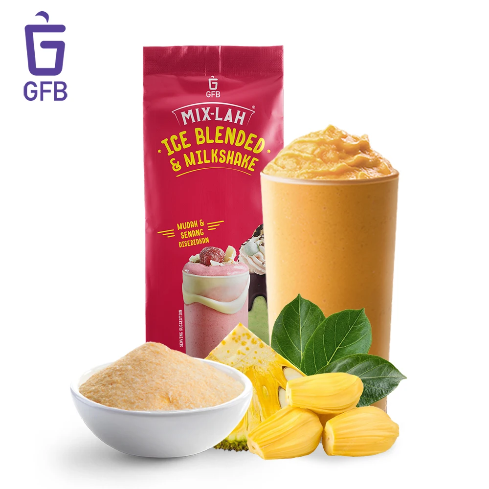 Jackfruit Smoothie Powder Ice Blended Milkshake 1Kg Halal Certified For Horeca and Cafe