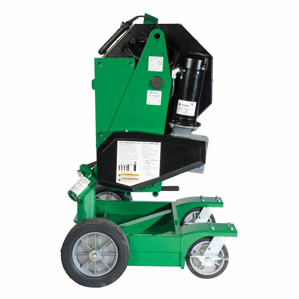 Brand New Original 854DX One Shoe Solution EMT, IMC, and Rigid Electric Conduit Bender with complete accessories