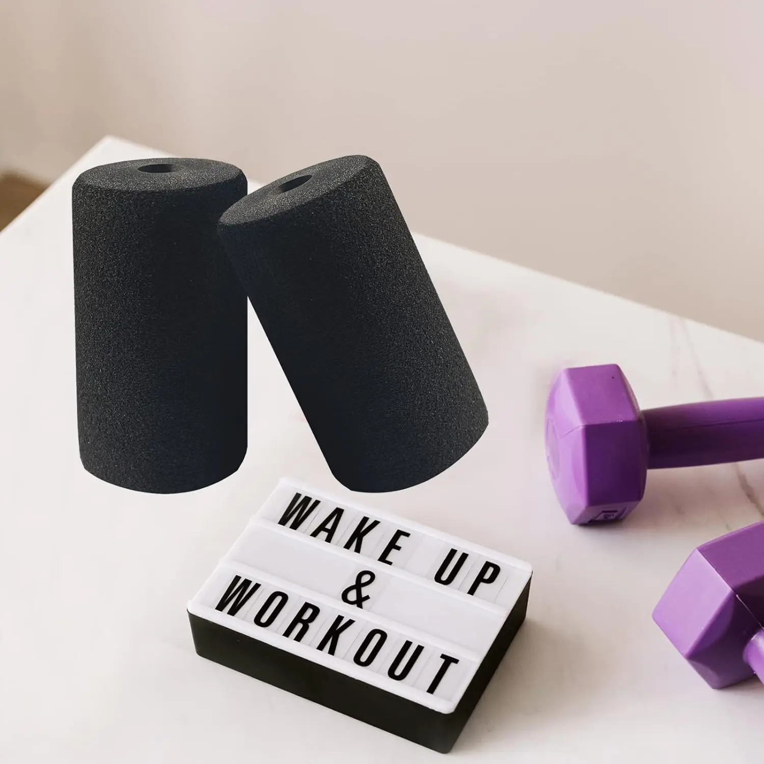 Protective Pads Cushion for Exercise Equipment, Soft Foam Rollers Pad for Workout Machine-Sit Ups, Barbell Bench