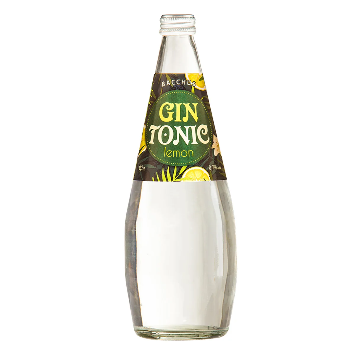 Great choice gin tonic Lemon alcoholic drink cocktail 0,7 l , 7,7% alc. unique drink wholesale low price